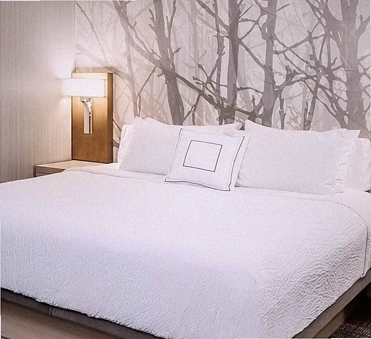 Cumulos Wash Activated Textured Coverlet Top Cover Duvet, King/queen