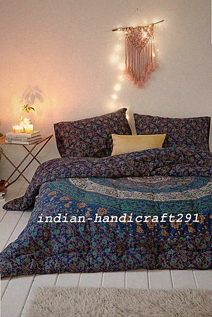 Duvet Cover Set Indian Mandala Bedding Set Bohemian Quilt Cover Hippie Comforter